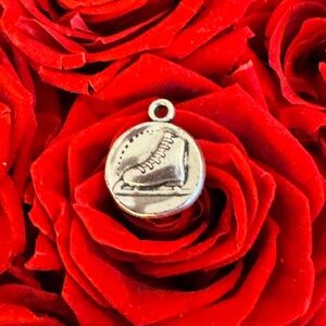 Alex and Ani Ice Skate Charm Pendant – Silver Tone (2019)